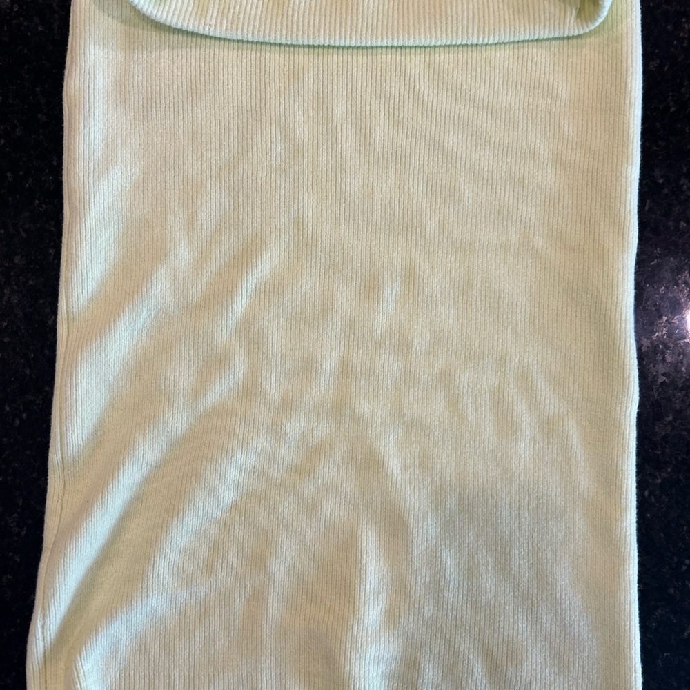 Universal Thread Lime Ribbed Bustier Camisole And… - image 3